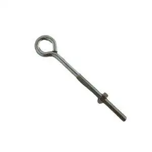 Eye bolt unwelded eye zinc plated