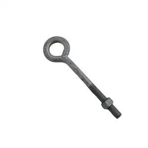 Eye bolt welded eye galvanised