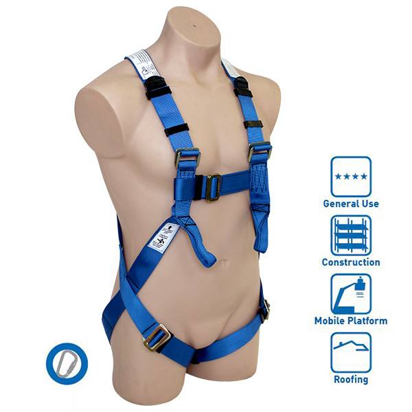 Full Body Harness with Lower Chest Loops Chain & Rigging Supplies