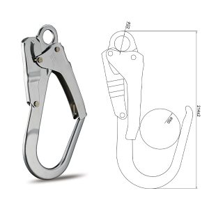 MH004 Double action scaffold hook