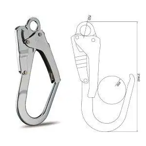 MH004 Double action scaffold hook