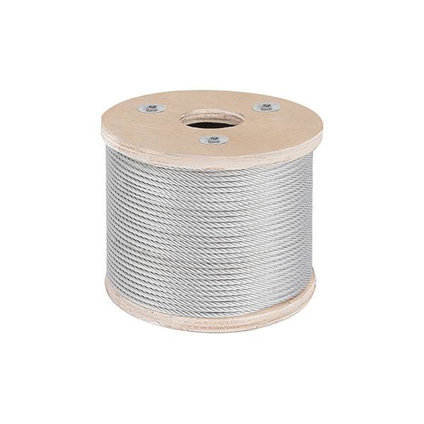 Wire Rope 7×19 Steel Core Galvanised