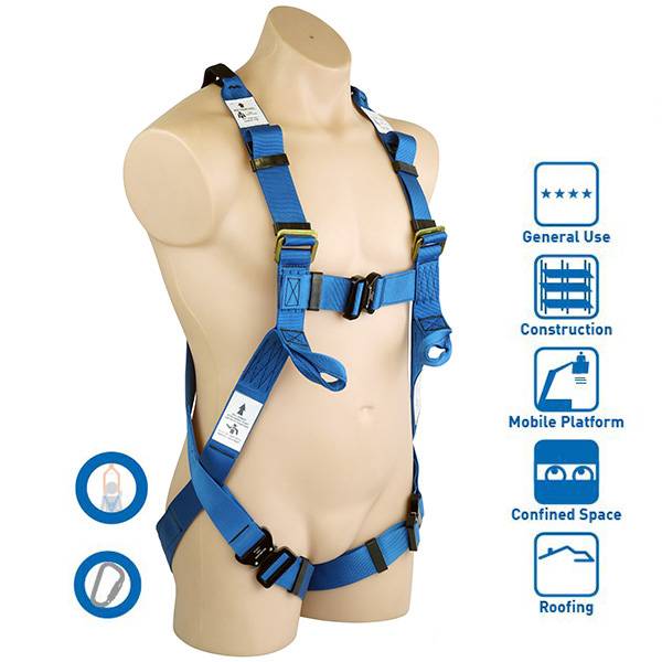Full Body Harness with Confined Space Loops, Lower Chest Loops and ...