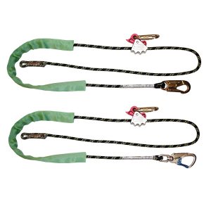 Kernmantle Rope Pole Strap with rope grab