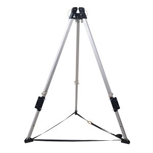 Tripod with double pulley head 7ft