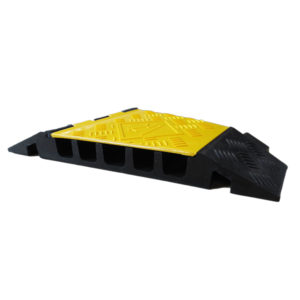 5 Channel Cable Ramp Corner 22.5° Right (Rubber)